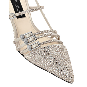 PHILIPP PLEIN Slingback Low Heels