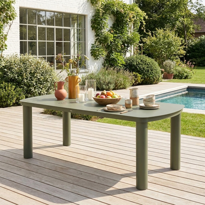 Table de jardin aluminium 10 places  ZARO