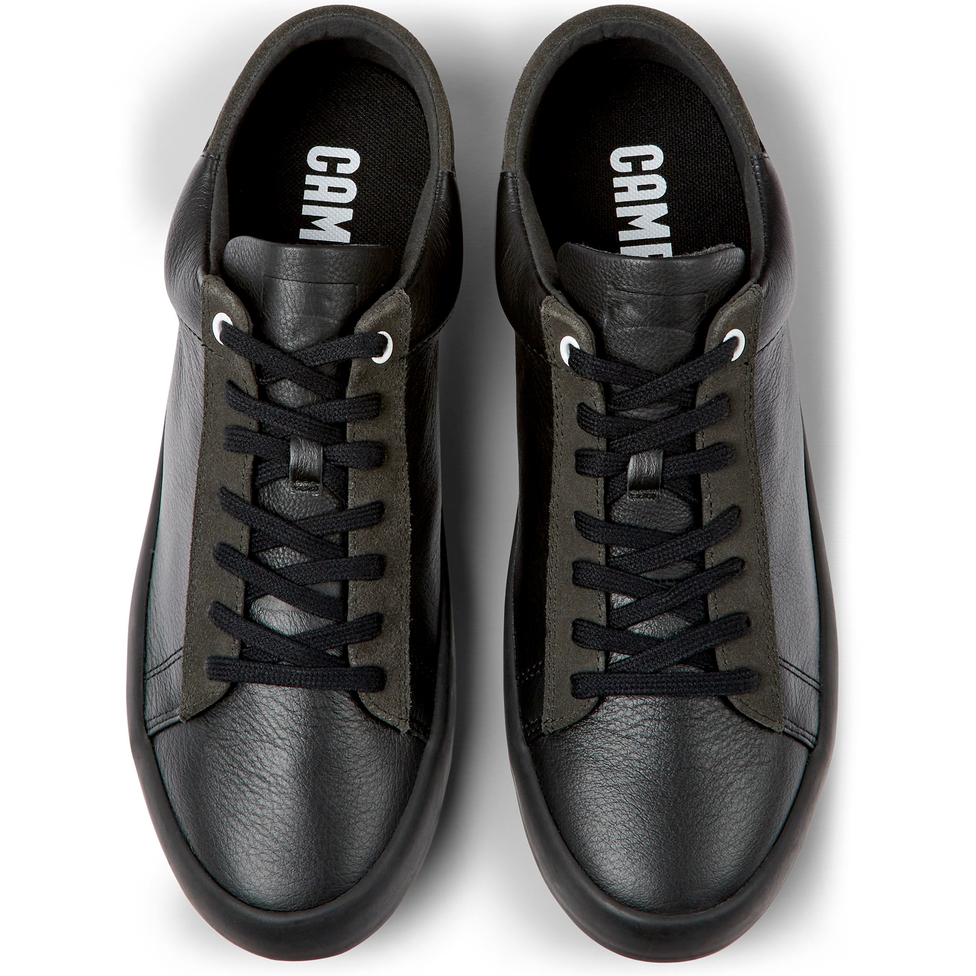 Sneakers - CAMPER Andratx - Nero - Pelle liscia