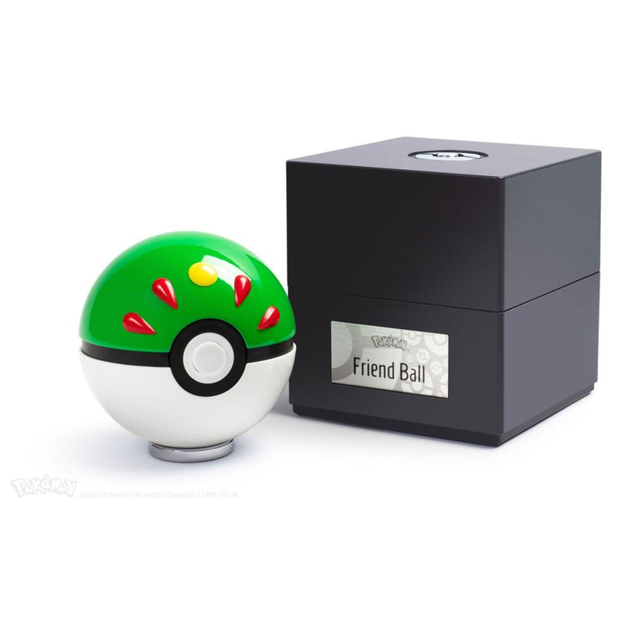 Pokémon Replica Pokeball Friend Ball 8 cm 1/1 Wand Company