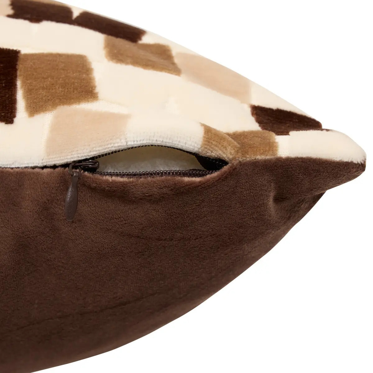 Coussin Mosai carré 53x53cm beige