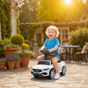 Porteur voiture enfant Mercedes-Benz classe C évolutif 18-36 mois effets sonores blanc