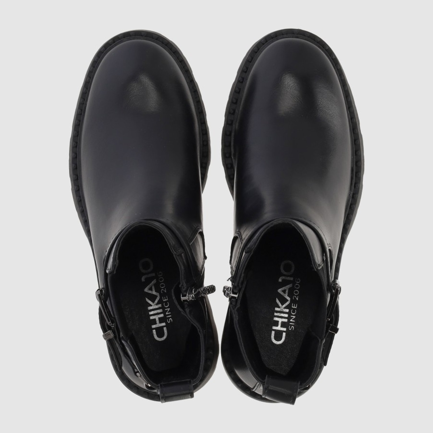 Botines - Negro - Tacón: 5 cm