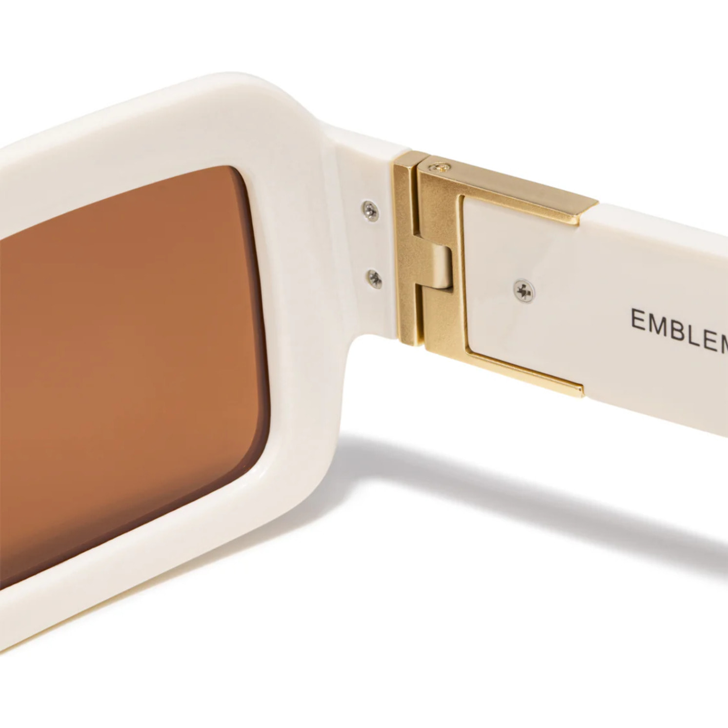 Emblem GEO White Ivory / Brown