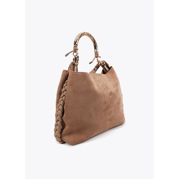 Borsa Shopper con Manico in Metallo Personalizzato