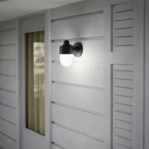 Forlight Alan aplique en negro para bombilla E27