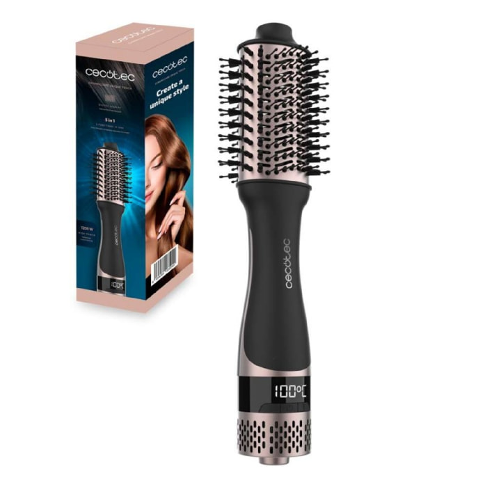 Cecotec Brosse soufflante CeramicCare Unique Touch