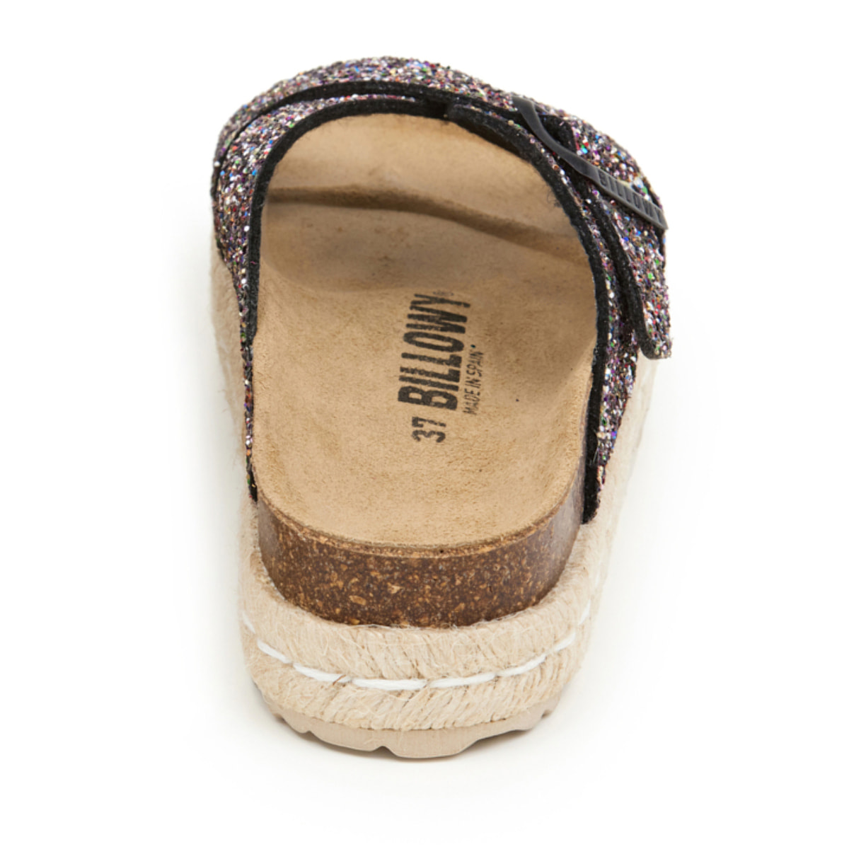 SANDALO CON ZEPPA BILLOWY NERO