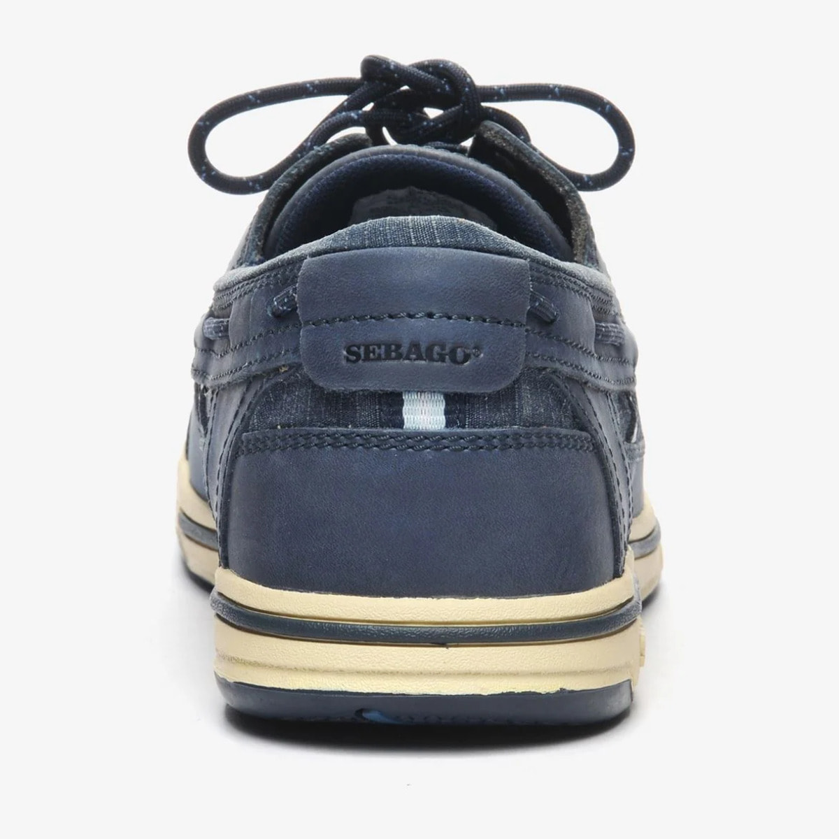 Sebago - Docksides Uomo Blu - Triton Three Eyelets Fgl