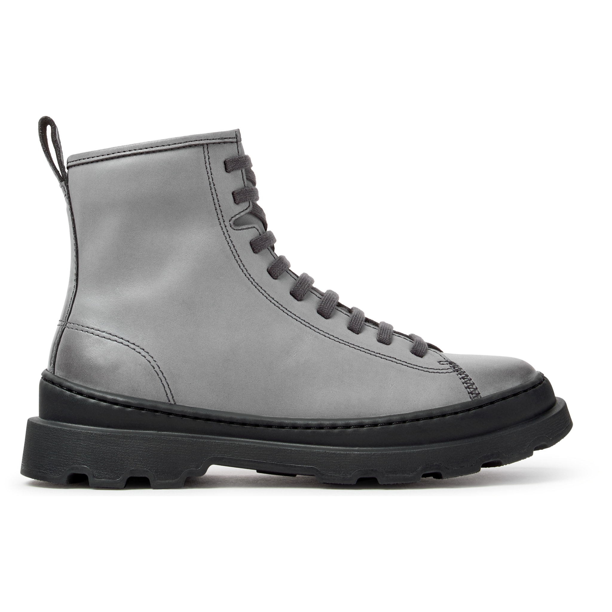 Botines - CAMPER Brutus+ - Gris - Piel lisa
