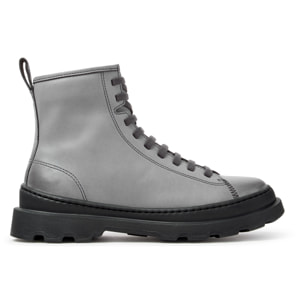 Botines - CAMPER Brutus+ - Gris - Piel lisa