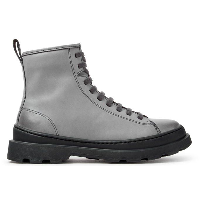 Botines - CAMPER Brutus+ - Gris - Piel lisa