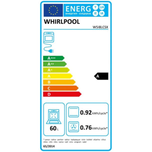 Cuisinière induction WHIRLPOOL W5I8LCSX