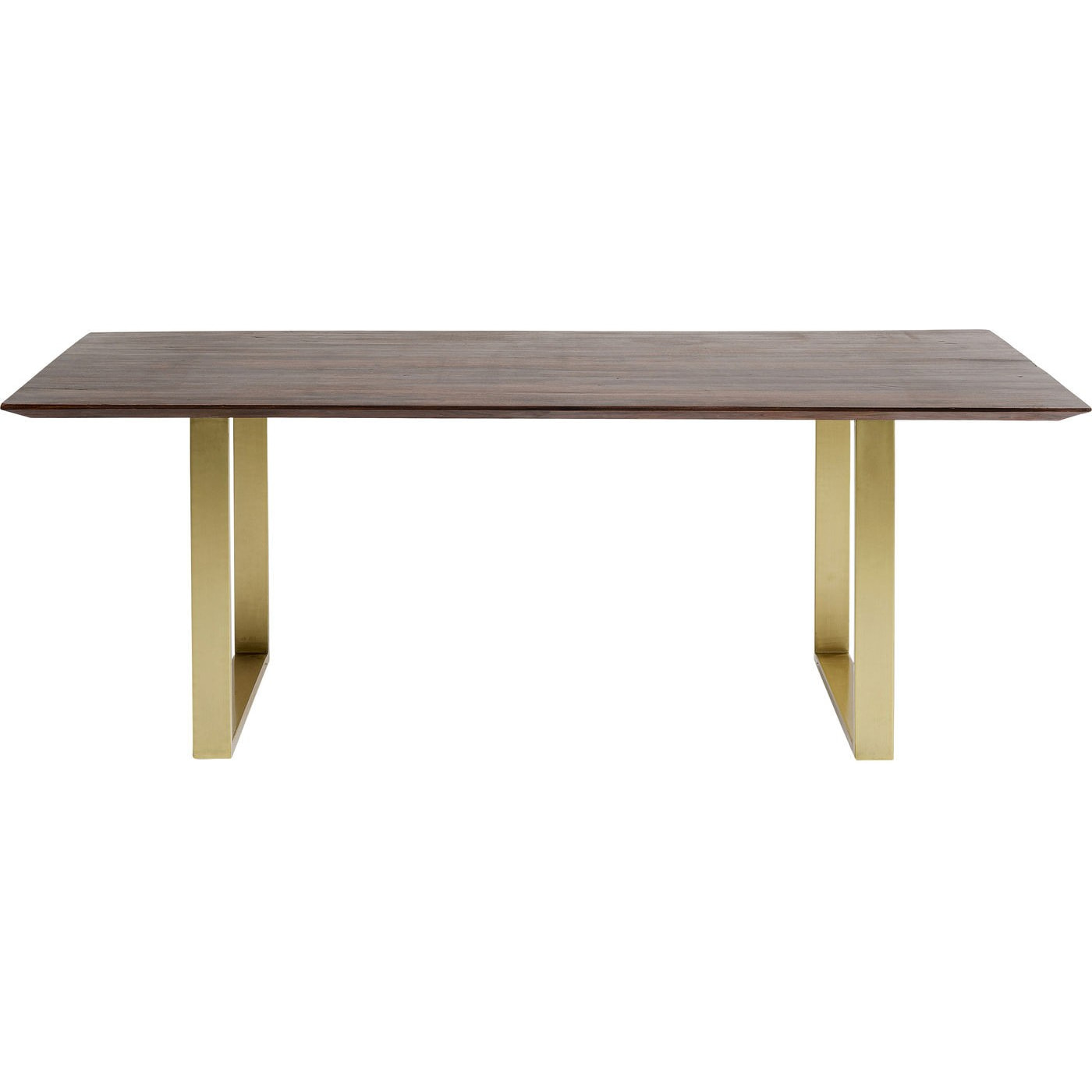 Table Symphony noyer laiton Kare Design