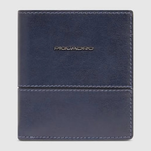 Piquadro Porta carte di credito in pelle schermato con protezione RFID