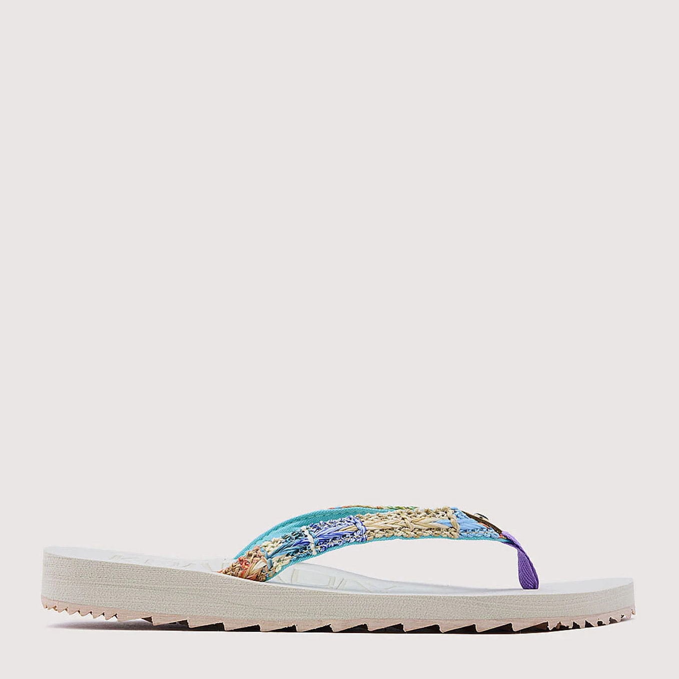 Chancla Cuña Beige - Corona