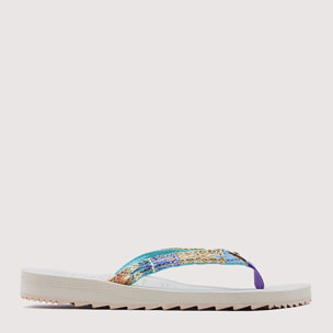 Chancla Cuña Beige - Corona