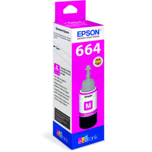 Cartouche d'encre EPSON Ecotank Bouteille Magenta T6643