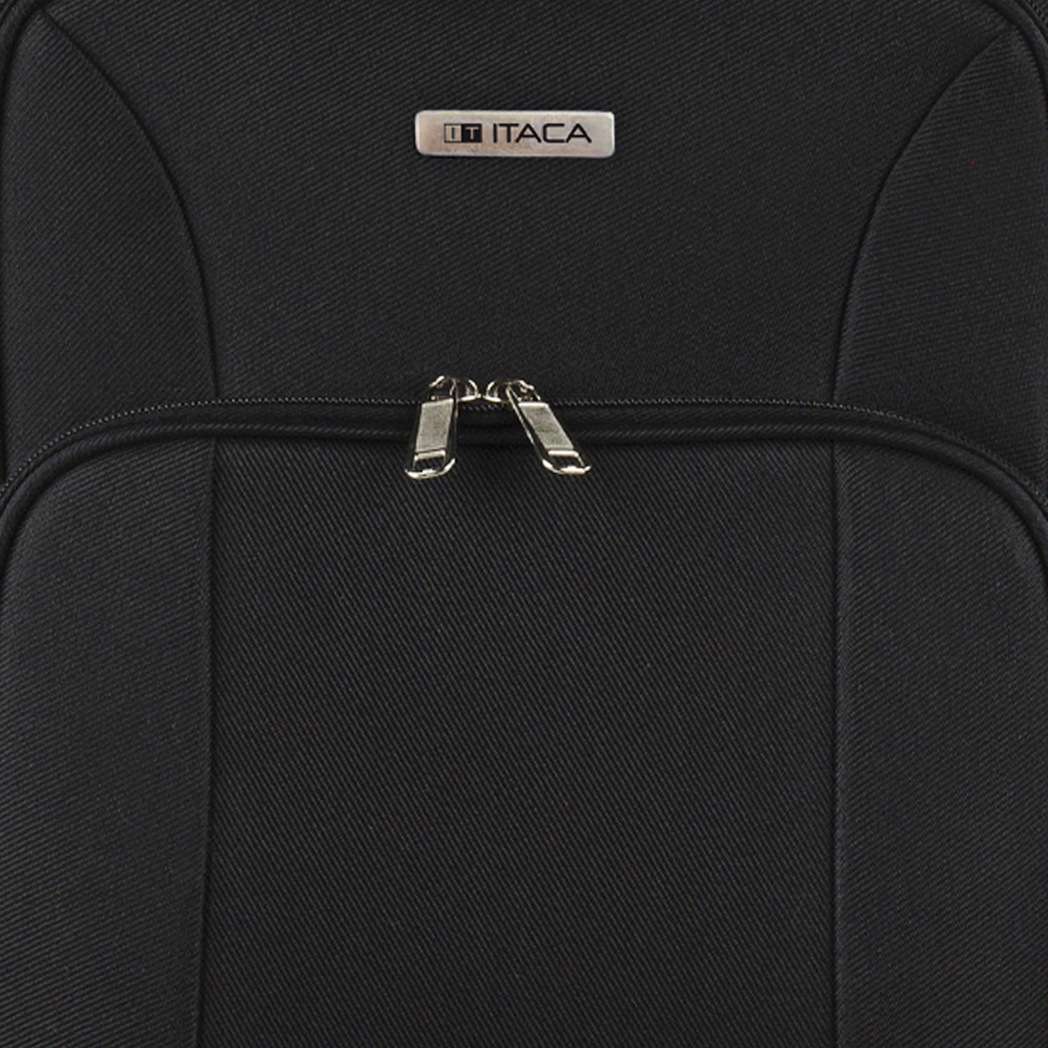 Juego De Maletas Semi-Rígidas Eva Itaca Bergamo Negro