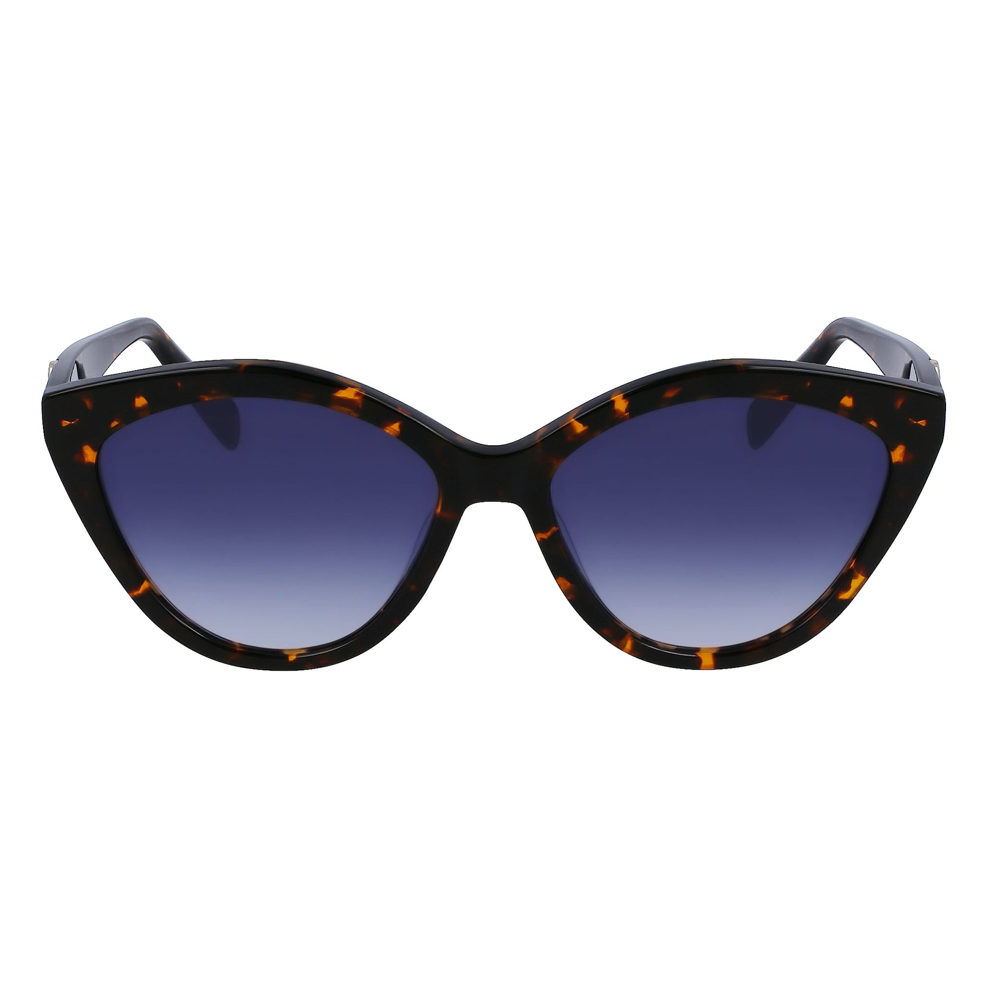 Longchamp - lunettes de soleil - havane - Couleur des verres : bleu - indice solaire : protection U