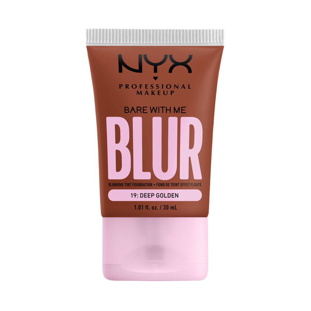 NYX Professional Makeup Fond de teint effet flouté Bare With Me Blur Deep Golden