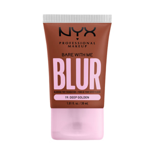 NYX Professional Makeup Fond de teint effet flouté Bare With Me Blur Deep Golden