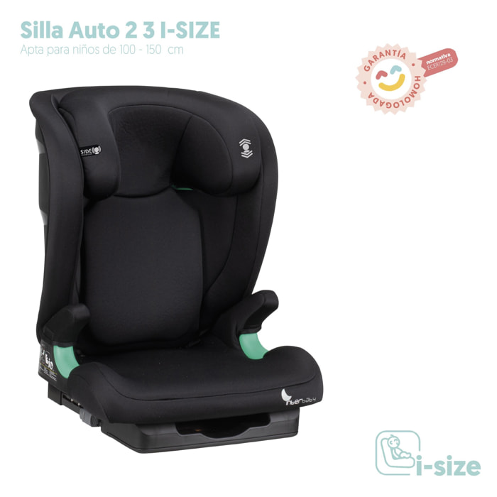 Silla Auto 2-3 I-SIZE JUNO Negro