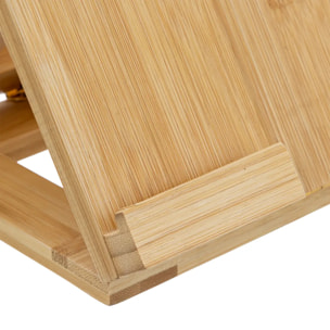 Tablette supportLivre 26x 20cm bambou