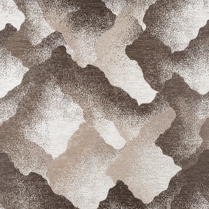 Tissu jacquard motif minéral - Beige