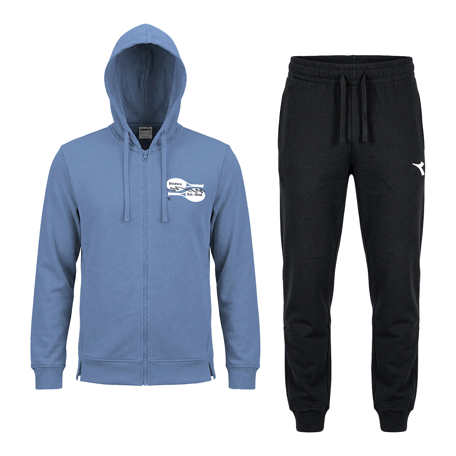 Tuta Uomo DIADORA Cotone Leggero Zip Cappuccio Art.102.182903