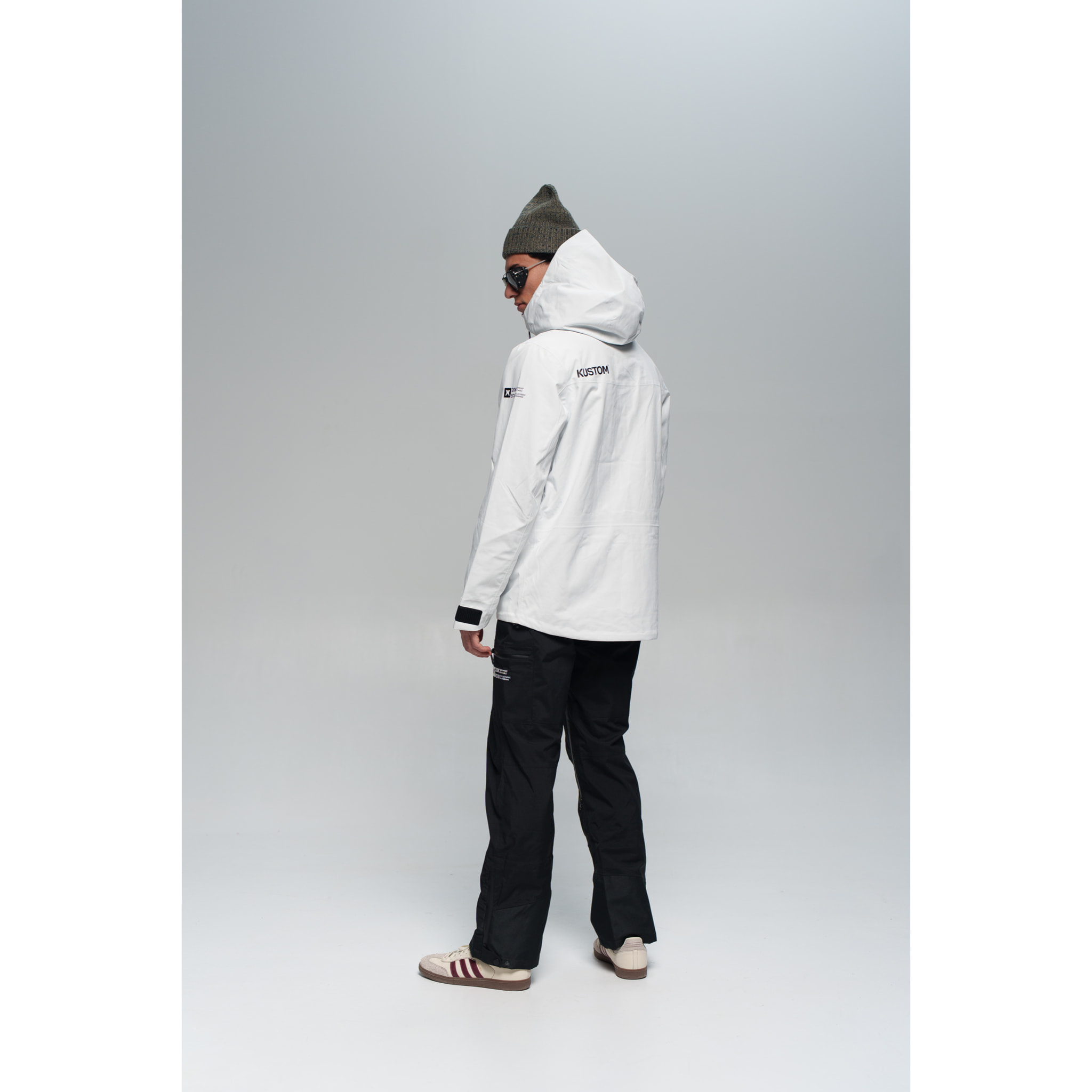 Chaqueta para hombre KUSTOM AQUILO Jacket - Blanco