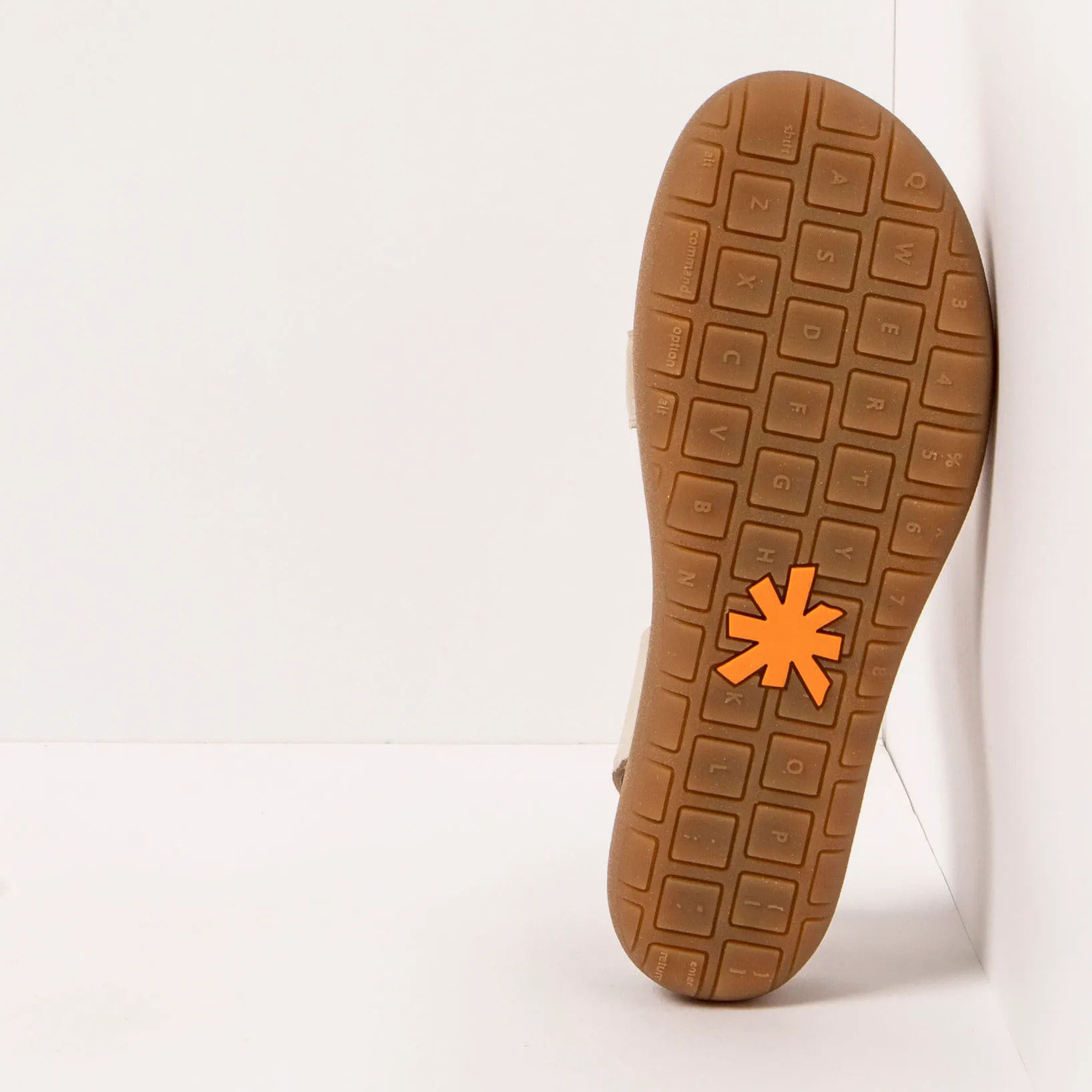 Sandalias 1712S SILK SUEDE CREAM/ RHODES color Cream