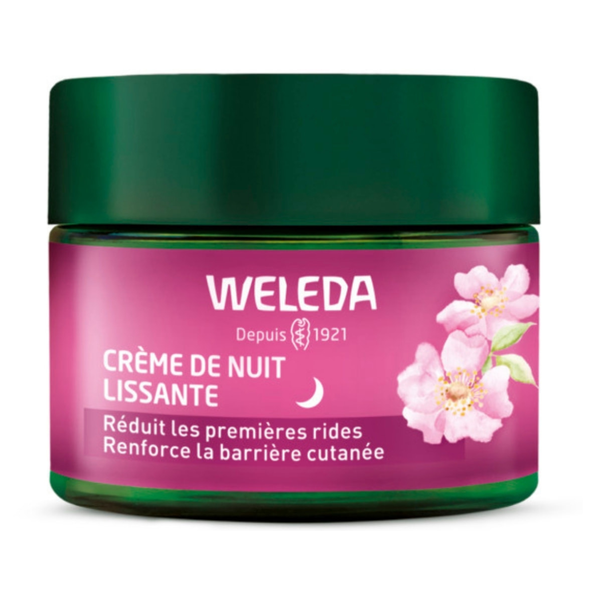 WELEDA - Crème de Nuit Rose musquée & Thé blanc - 40ml