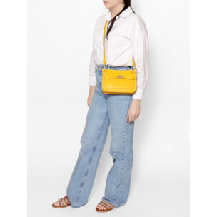 Borsa a tracolla Katie da donna In Vera pelle Made in Italy 23x17x5 cm