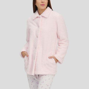 Bata corta rosa