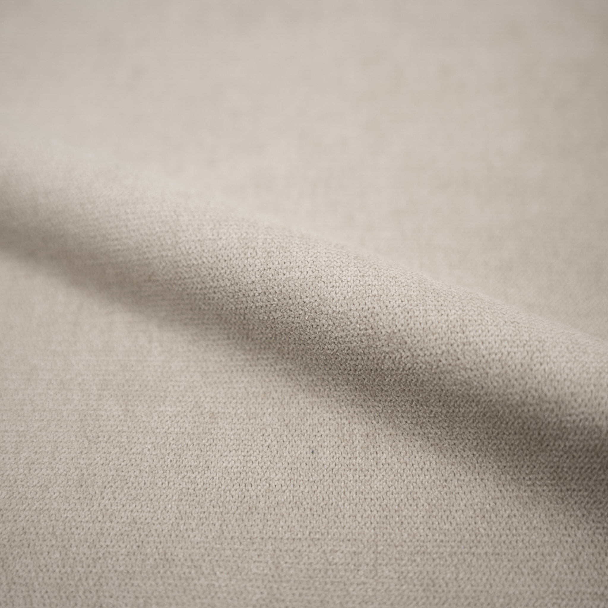 Lot de 2 chaises pour îlot central en tissu beige 65,5 cm - Henrik