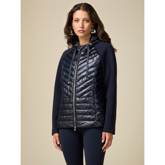 Oltre - Combined lightweight down jacket - Azul