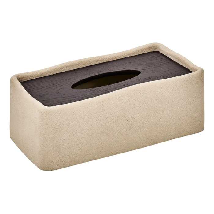 Boîte à mouchoirs Oleya beige