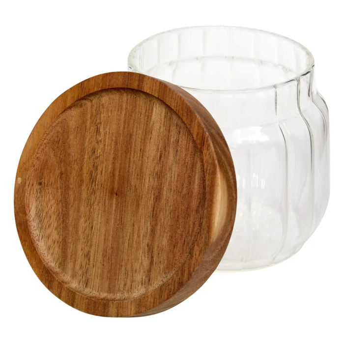 Bocal Harmony 0,3L cylindrique en verre