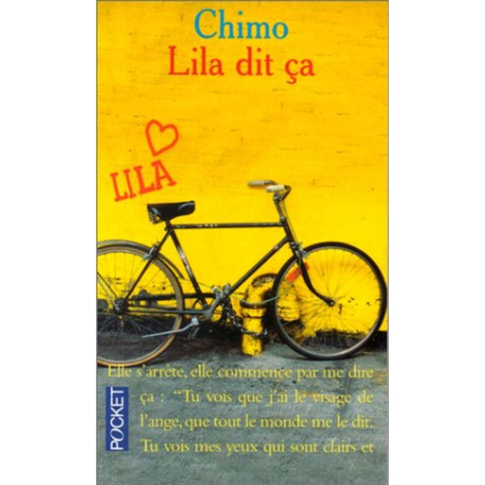 Chimo | Lila dit ça | Livre d'occasion