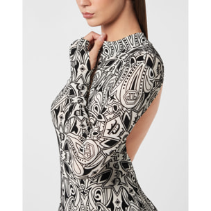 PHILIPP PLEIN Vestido largo GOTHIC PLEIN