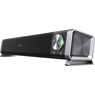 Enceinte PC TRUST ASTO noir