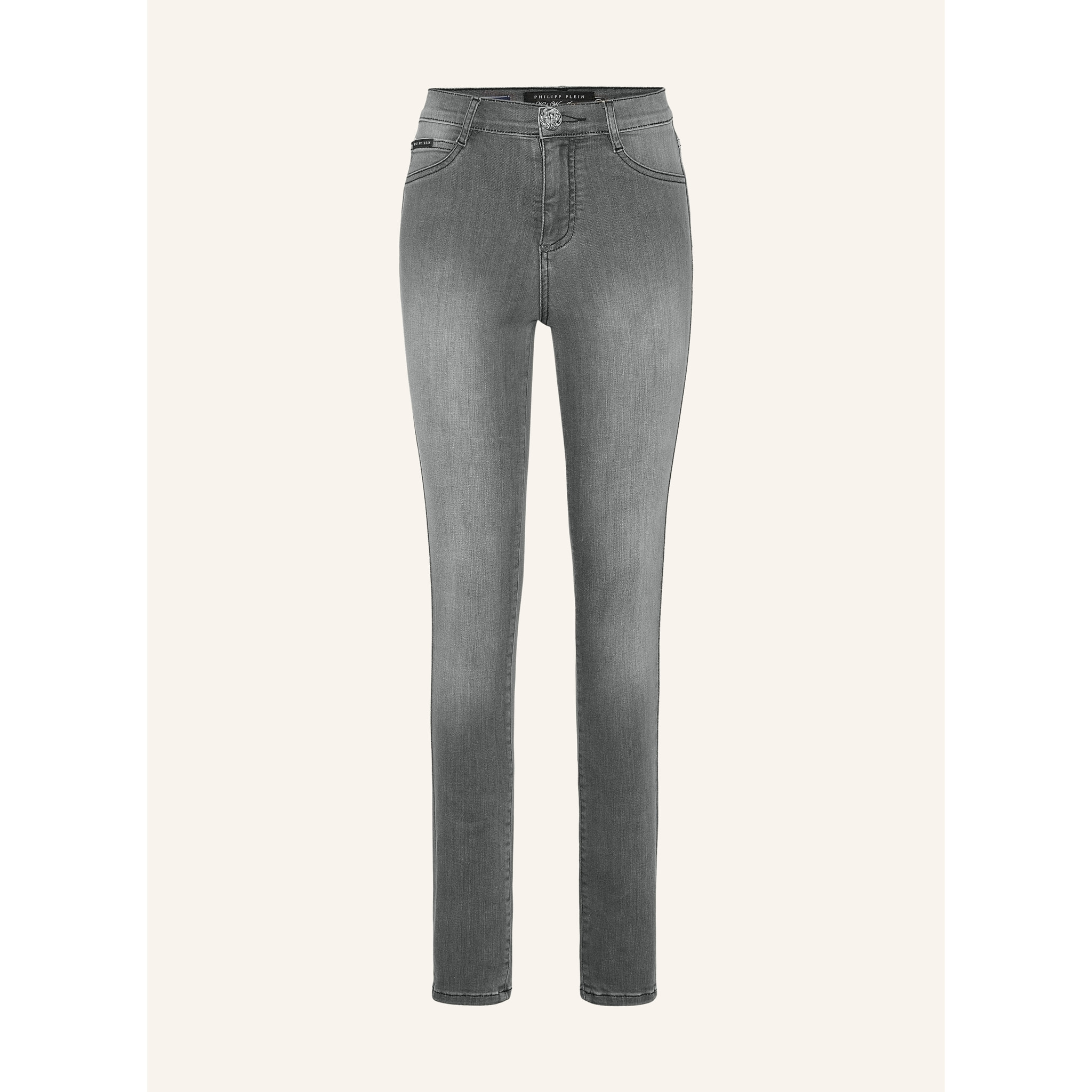 PHILIPP PLEIN Jegging a vita alta