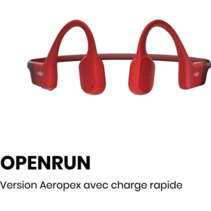 Casque SHOKZ OpenRun Rouge