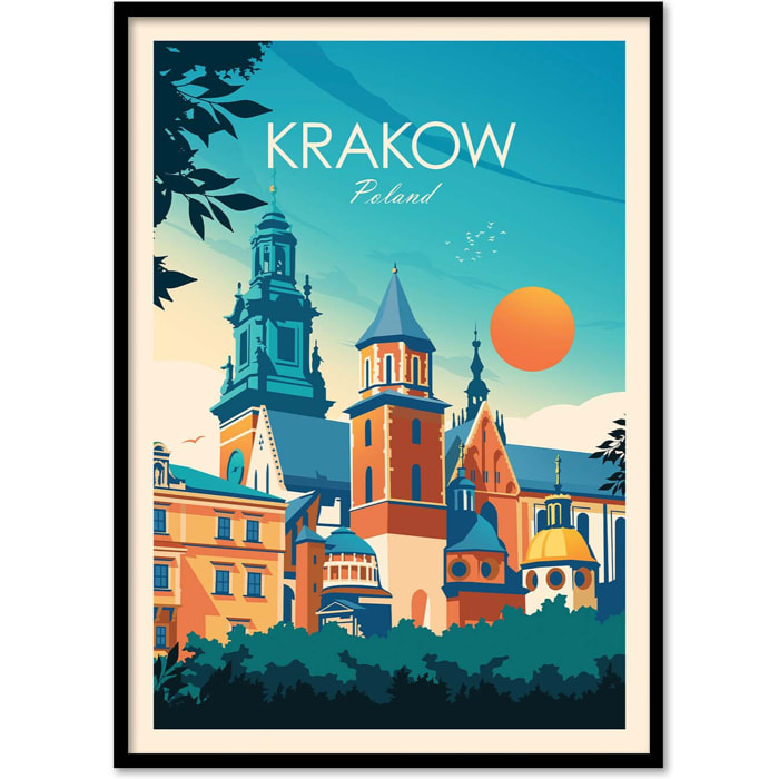 Affiche - Krakow Poland - Studio Inception