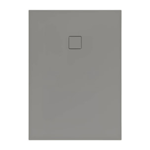 Receveur antidérapant Planeo acrylique gris