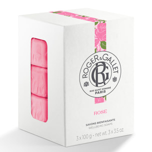 Rose - Coffret Trio Savons Bienfaisants