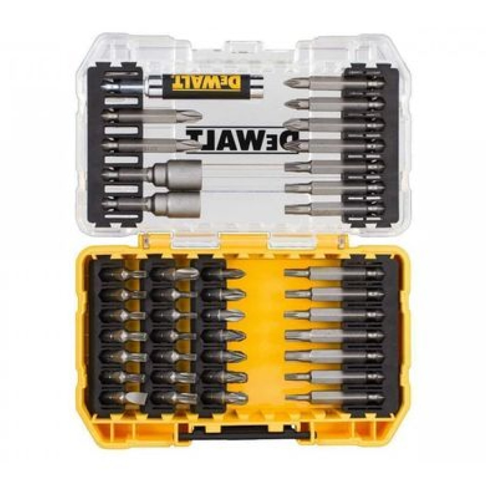 Embout de vissage en coffret Toughcase DEWALT - Ø 25 et 40 mm - 40 pièces - DT70705-QZ