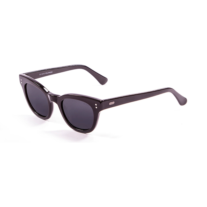 Gafas de sol OCEAN SANTA CRUZ - Negro brillante / Ahumada