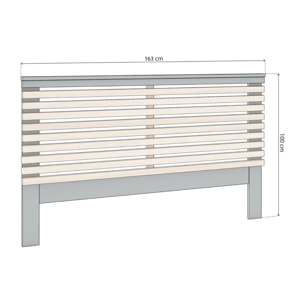 Cabecero Misty Verde Salvia - Oak Soft